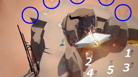 cocoonチャプター2Oドローン回収パズル