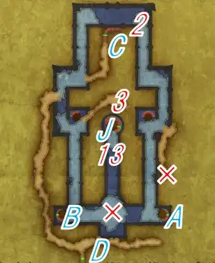 竜王の城・地下1階