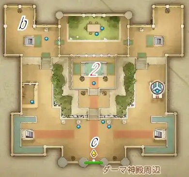 ダーマ神殿・1階