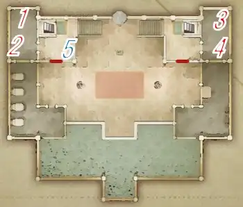 ダーマ神殿・地下1階(現代)