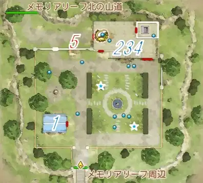 メモリアリーフの町(現代)