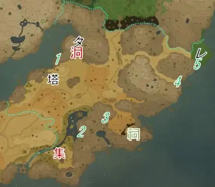 カラット砂漠東