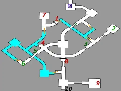 サルバッド地下水路のマップ