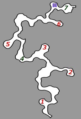 メッセルダム海岸道のマップ