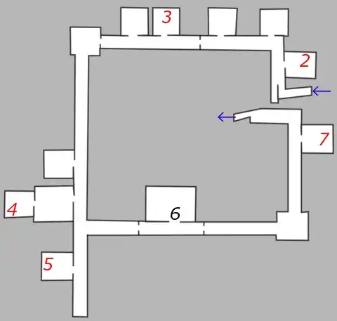 空賊砦 第2フロア
