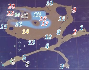 �l���B�[���ጴ�̃}�b�v