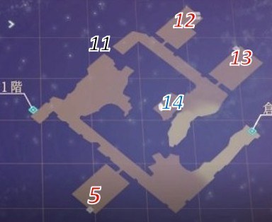 �t�@�K����ՂQ�K�̃}�b�v