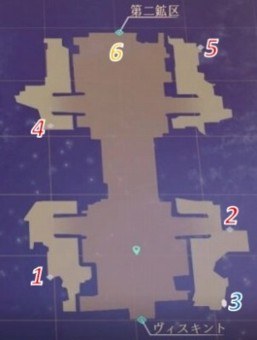 ���Y�D���̐Ώ� ���z��̃}�b�v